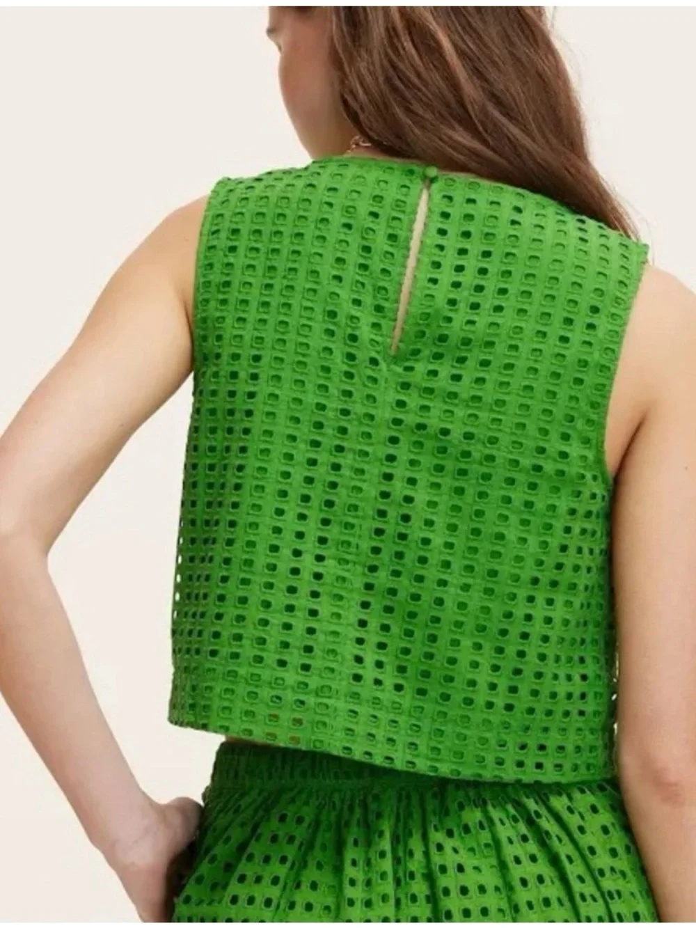 kate spade sleeveless eyelet
